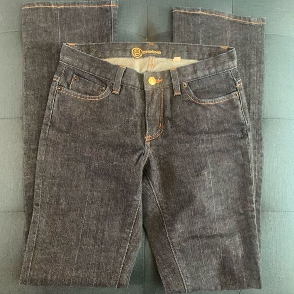 Bebe Caren Bootcut Dark Wash Jeans - Picture 2 of 10